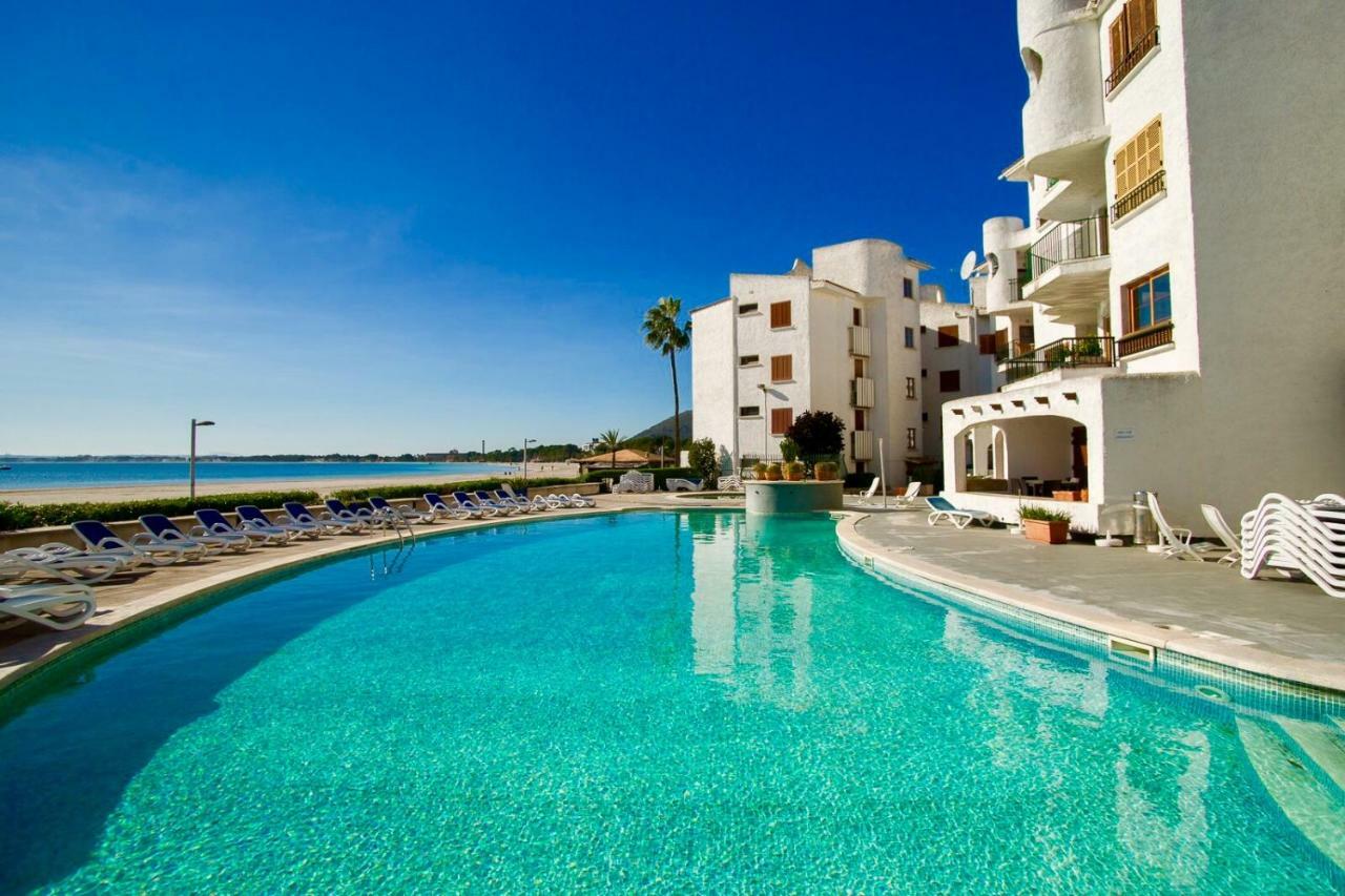 Beachfront Apartment Port de Alcudia  ภายนอก รูปภาพ